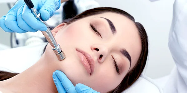Microdermabrasion treatment